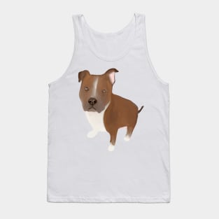 Bull Dog Art Tank Top